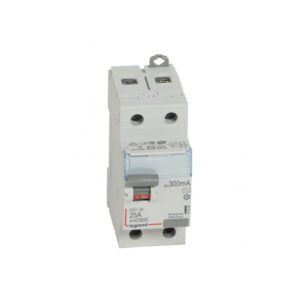Interruptor diferencial 2x25A 300mA 230V 2 módulos DIN