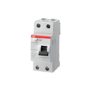 Interruptor diferencial 2x25A 30mA 230V 2 módulos