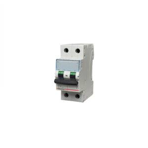 Interruptor termomagnético 2x10A 10/6kA 220/440V tipo C DIN BTDIN