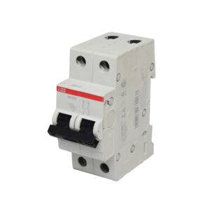 Interruptor termomagnético 2x20A 10/6kA 230/400V tipo C DIN