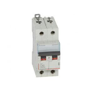 Interruptor termomagnético 2x40A 10kA 230/400V tipo C DIN