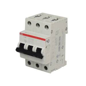 Interruptor termomagnético 3x20A 20/10kA 230/400V tipo C DIN
