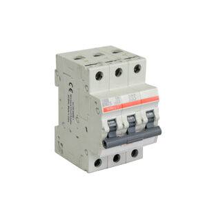 Interruptor termomagnético 3x20A 6KA 240/415V tipo C DIN