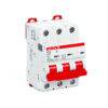 Interruptor termomagnético 3x25A 20/10kA 230/400V curva C DIN IEC 60898-1