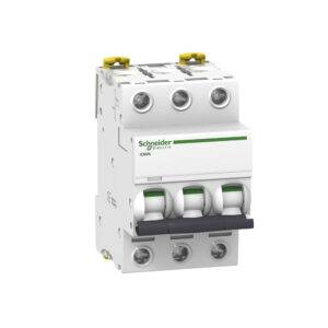 Interruptor termomagnético 3x32A 20/10/6kA 240/400/440V tipo C IC60N DIN