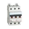 Interruptor termomagnético 3x40A 10kA 220V tipo C Din BTDIN