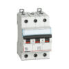 Interruptor termomagnético 3x63A 10kA 220V tipo C Din BTDIN