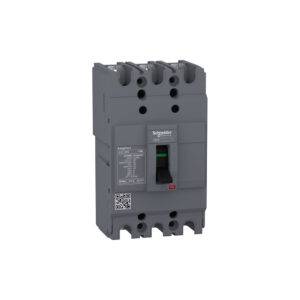 Interruptor termomagnético fijo 3x80A 25/18/10kA 240/380/440V EZC100