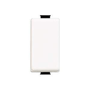 Interruptor unipolar 16A 250V 1 módulo blanco Matix