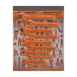 Kit de llaves fijas de boca 10 piezas