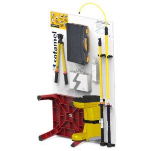 Kit de salvamento para subestación 36kV p/adosar en pared