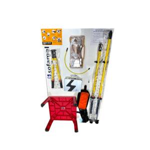 Kit de salvamento para subestacion 36KV para adosar en pared