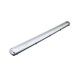 Kit luminaria hermética policarbonato 2x36W/865 IP65 c/reactor electrónico