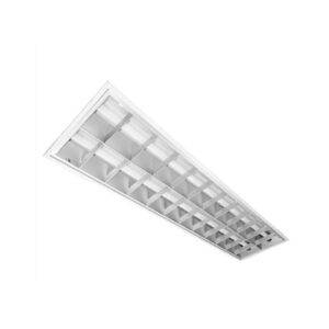 Kit rejilla de alumbrado 2x36W/865 T8 EBC M2 p/empotrar