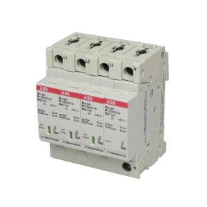 Limitador de sobretensión T2 3P+N 40kA Uc 440V 230V