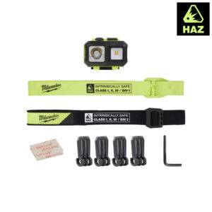 Linterna casco/manual 25-310Lm, CL1.DIV1,UL