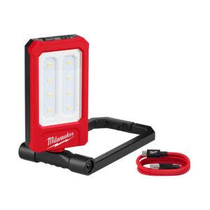Linterna magnética recargable 100-500lumenes 4horas 250 lum. Automatico 4 a 12 horas