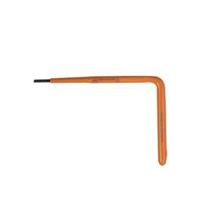 Llave hexagonal macho acodada aislado 3mm