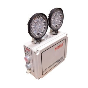 Luminaria de emergencia LED 2x27W 2.5h 220V IP65 exterior