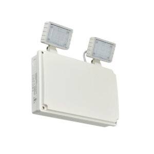 Luminaria de emergencia LED 2x4.5W 3h 220V IP65 exterior