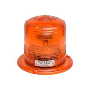 Luz de destellos 10/100VDC Flash Elev ámbar IP54