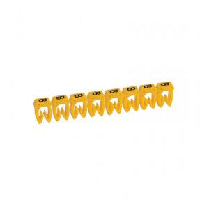 Marcador letra: B para cable 1.5-2.5mm2 x30und