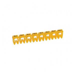 Marcador letra: J para cable 1.5-2.5mm2 x30und