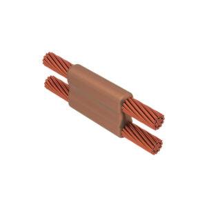 Molde en paralelo horizontal (PT) cable-cable 4/0AWG-2/0AWG