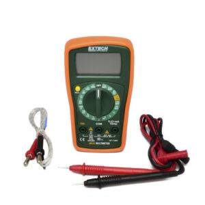 Multímetro digital 600VAC/DC,10AAC/DC, 20MOhms, CAT II-600V