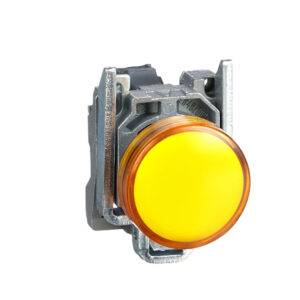 Piloto amarillo LED 110/120VAC 22mm IP65