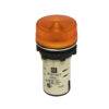 Piloto ámbar 240VAC plástico