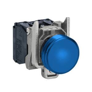 Piloto azul LED 24VAC/DC 22mm IP65