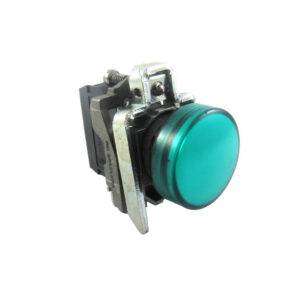 Piloto verde 230/240VAC 22mm IP65
