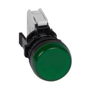 Piloto verde 230VAC 22mm