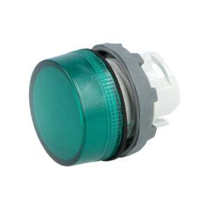 Piloto Verde LED 230VAC 22mm IP66 Armado
