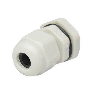 Prensaestopa de PVC con tuerca PG-7 IP68 Heavy Duty