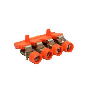 Puente deslizable 4 bornes de corriente