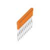Puente enchufable 10 polos para bornes WD../WTR/A2C/A4C/A2T/A3T 2.5mm2