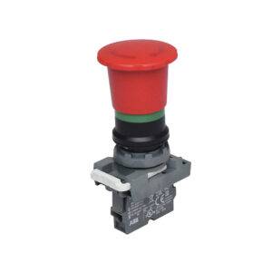 Pulsador de emergencia desenclavamiento por giro 22mm-40mm 1NC