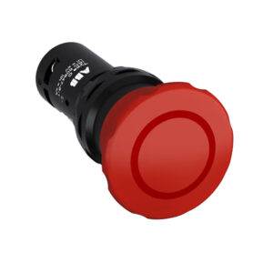 Pulsador de emergencia desenclavamiento por tiro 22mm-40mm 1NC+1NA