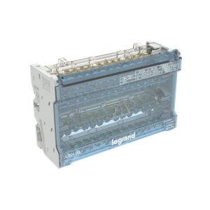 Repartidor de barras escalonadas tetrapolar 125A 8 módulos