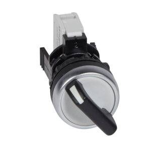 Selector manija corta no luminoso 2 posiciones fijas 22mm 1NA