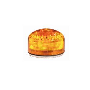 Sirena/baliza LED ámbar 12/24VAC/DC 115dB IP65 (MLINE)
