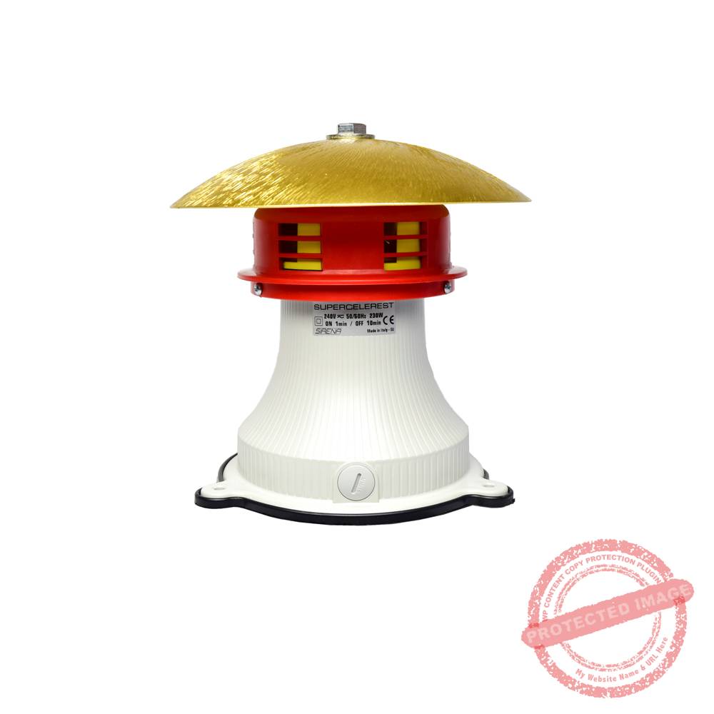 Sirena electromecánica Super Celerest 240VAC/DC 112dB