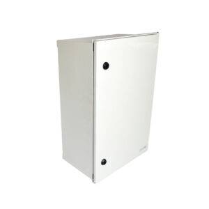 Tablero p/adosar de poliéster 600x400x230mm c/placa montaje metálico IP66