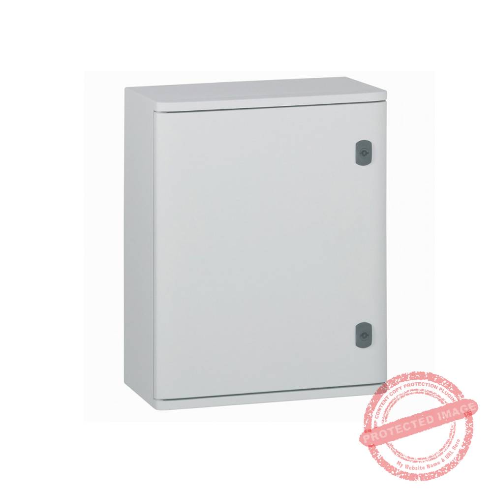 Tablero p/adosar de poliéster reforzado c/fibra de vidrio 610x400x257mm