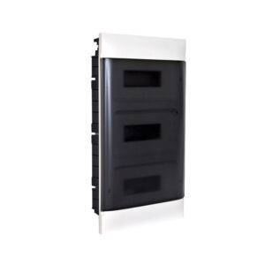 Tablero p/empotrar de resina 36 DIN 535x328x103mm con puerta