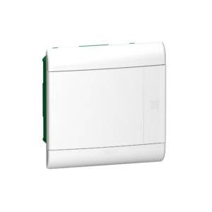 Tablero p/empotrar de termoplástico 8DIN 210X208X59mm con puerta