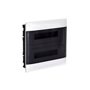 Tablero para empotrar de resina 24 DIN 385X328X103mm con puerta