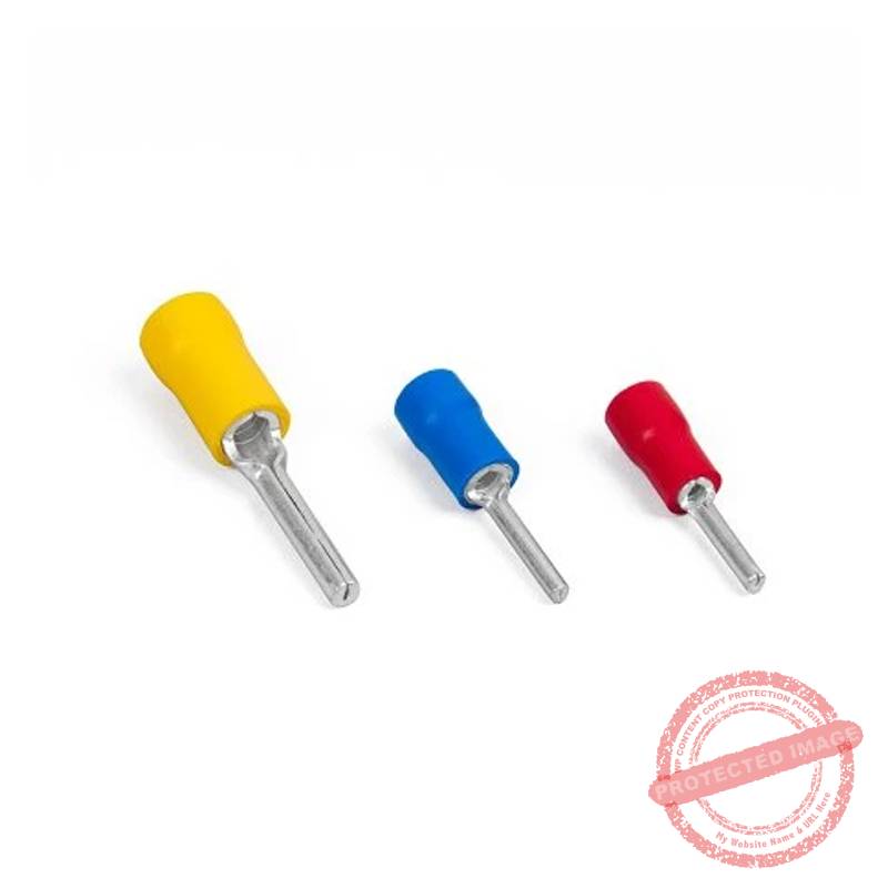 Terminal pin aislado 16-22AWG rojo x100und